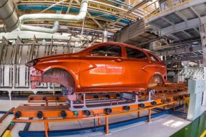 Росстат зафиксировал спад производства легковых автомобилей