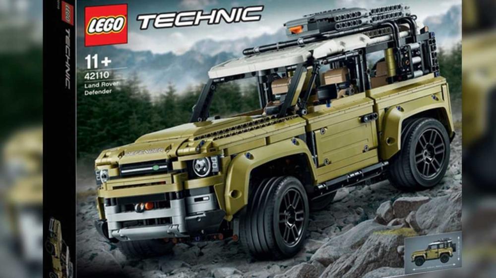 Дизайн нового Land Rover Defender показали в наборе конструктора Lego
