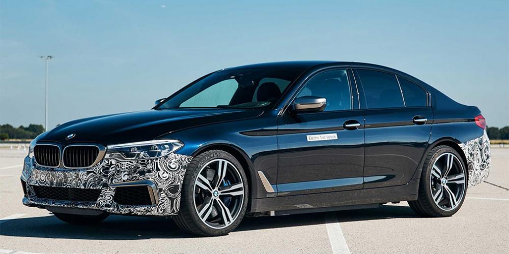 BMW превратила «пятерку» в 720-сильный электрокар