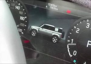 Облик нового Land Rover Defender раскрыли в приборной панели
