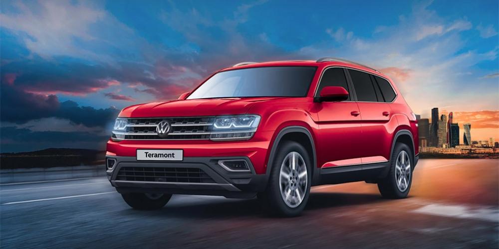 Volkswagen привез в Россию кроссовер Teramont с новым мотором