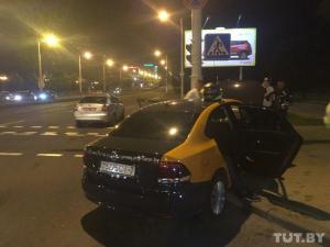 В Минске произошло ДТП с каршеринговым автомобилем