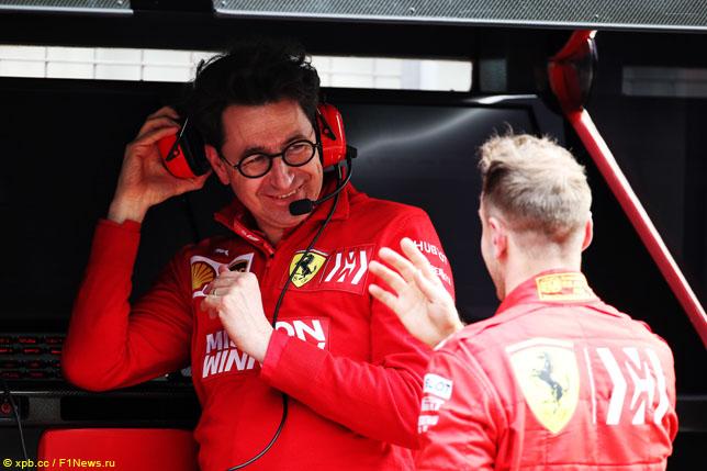 Маттиа Бинотто: Феттель хочет стать чемпионом в Ferrari