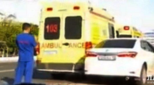 Сразу две скорые стали участниками аварии в Актау
