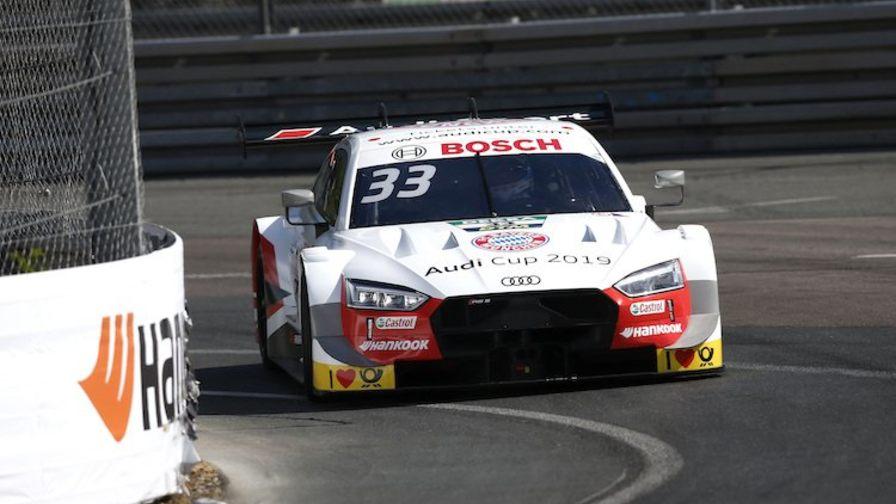 Рене Раст выиграл первую гонку DTM на Норисринге, заглохнув на старте