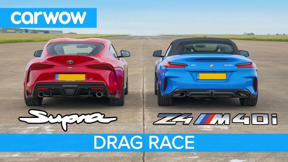 Самая ожидаемая гонка: BMW Z4 против Toyota Supra