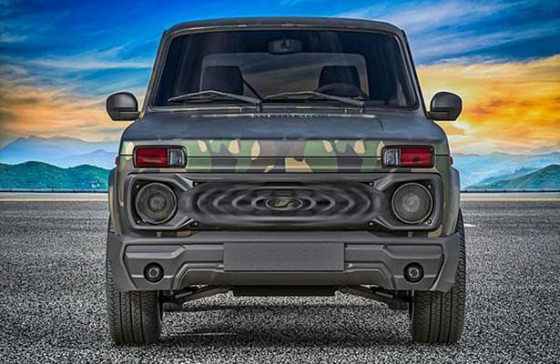 Появилась фотография тюнингованной Lada 4x4 Bronto