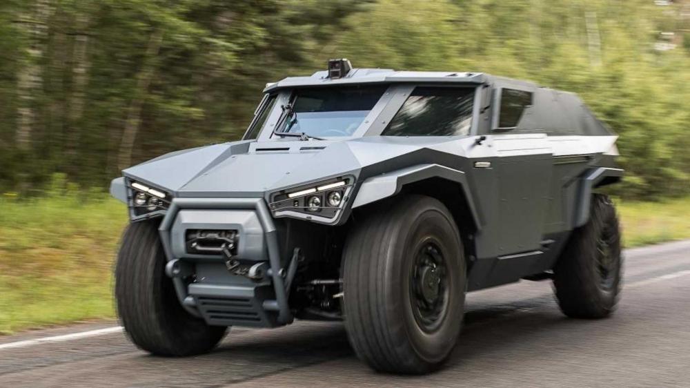 Arquus Scarabee: бронеджип от Volvo показали на видео