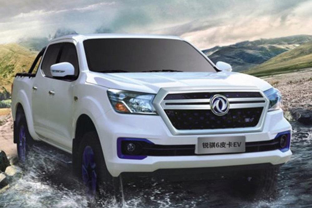 Китайцы начали выпускать электрический Nissan Navara