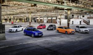 Audi отмечает 25-летие моделей RS