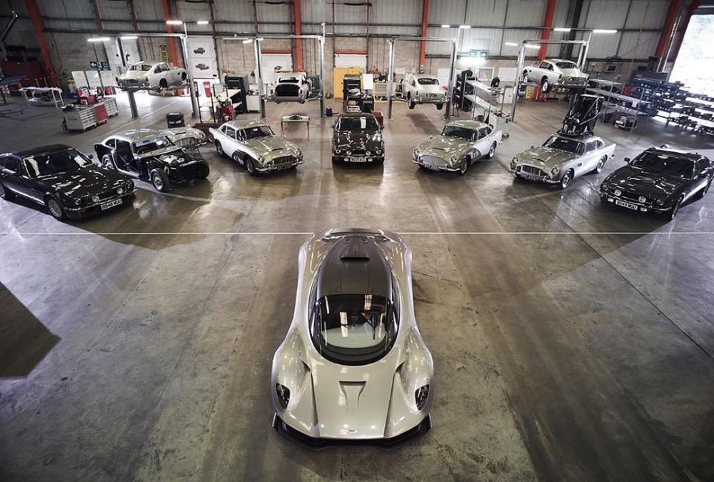Aston Martin рассекретили все автомобили, которые предстанут зрителю в новом фильме об агенте «007»