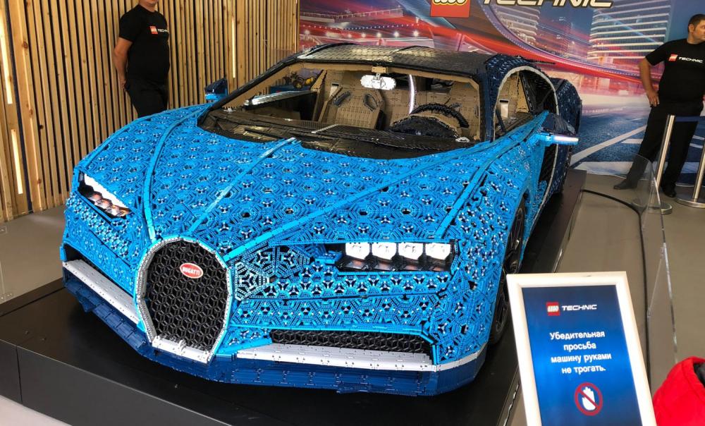 В Россию привезли уникальный Bugatti Chiron
