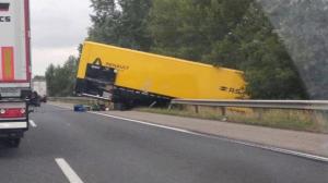 Грузовик Renault F1 попал в ДТП