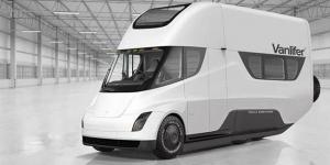 Tesla Semi представили в виде дома на колесах