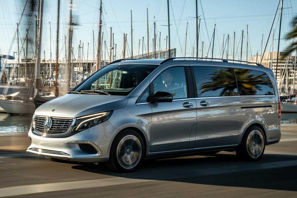 Серийный электровэн Mercedes-Benz с запасом хода 400 км представят в сентябре