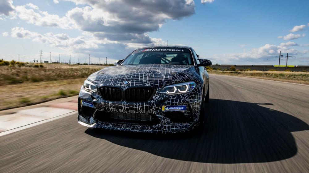 Тизер BMW M2 Competition