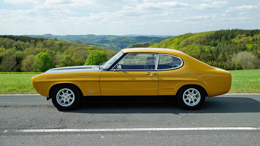 Спорткупе Ford Capri прокатилось по памятным местам в честь юбилея