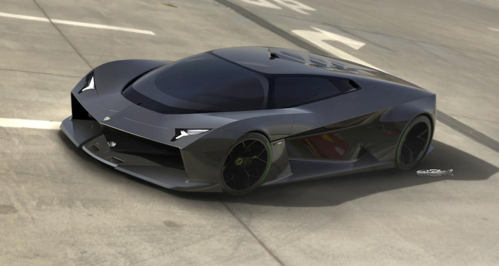 Посмотрите, как может выглядеть Lamborghini
