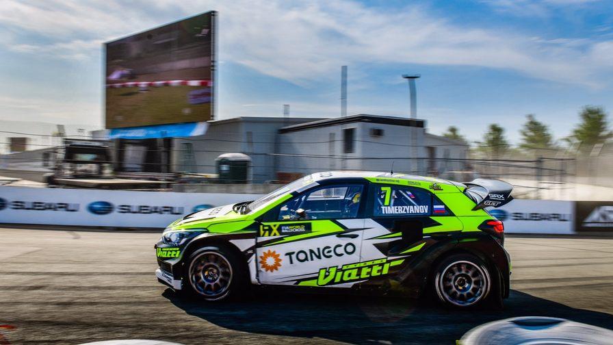 Тимур Тимерзянов финишировал третьим на этапе WRX в Канаде