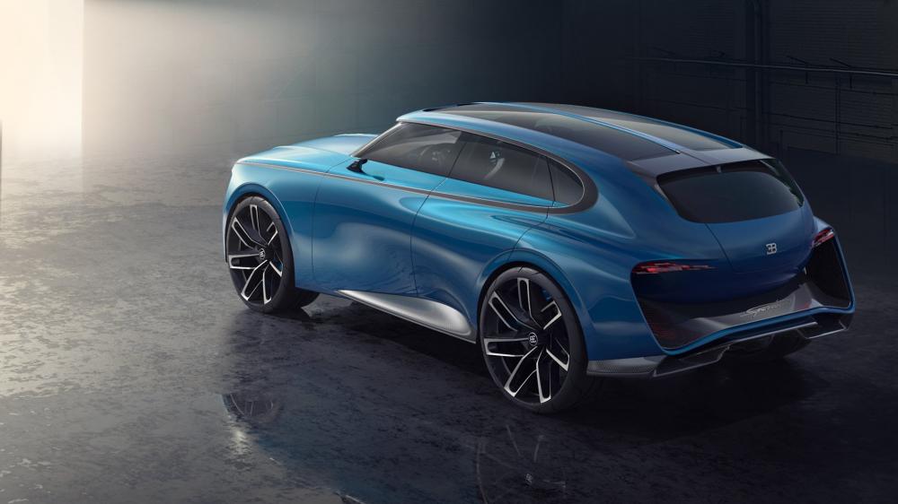 Кроссовер Bugatti будет электрическим