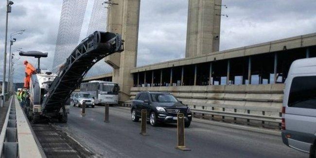 В Киеве на неделю частично ограничат движение по Южному мосту