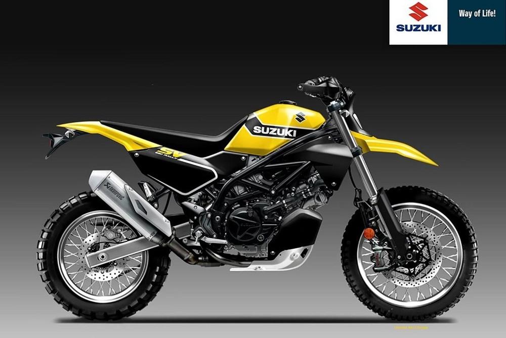 Обэрден Бецци: концепт Suzuki SV650 Rally