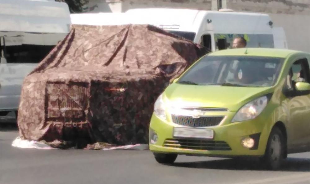 Лимузин Aurus попал в ДТП с маршруткой