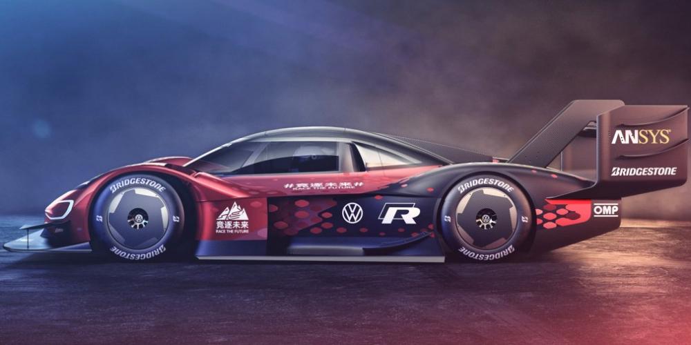 Volkswagen подготовил электрокар ID. R к рекорду на горе Тяньмэнь