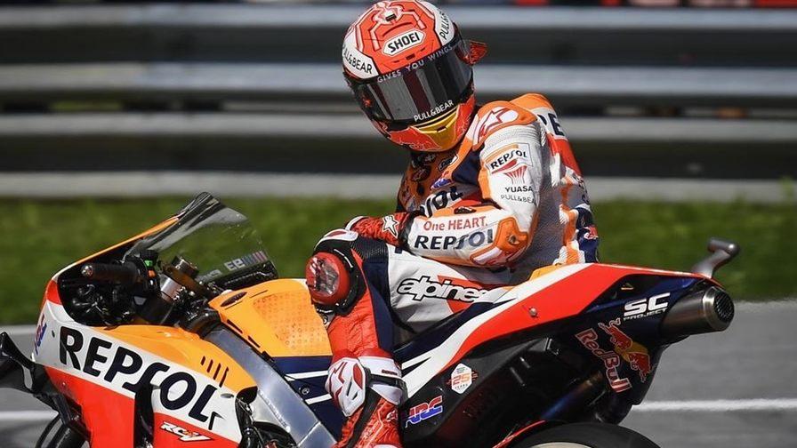 Марк Маркес завоевал 59-й поул в MotoGP на этапе в Шпильберге