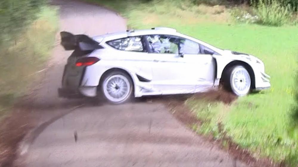 Видео: Валттери Боттас тестирует Ford Fiesta WRC