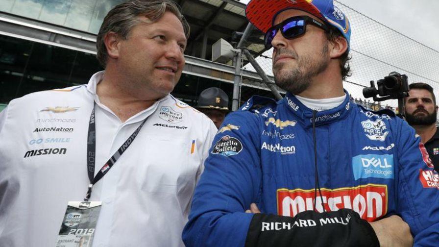 Зак Браун: Алонсо может стать выдающимся гонщиком в IndyCar