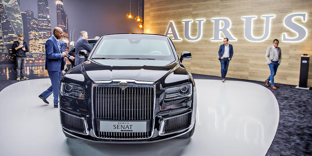 Названа дата открытия первого шоурума Aurus