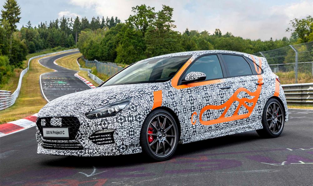 Hyundai привезет во Франкфурт экстремальную версию хот-хэтча i30 N