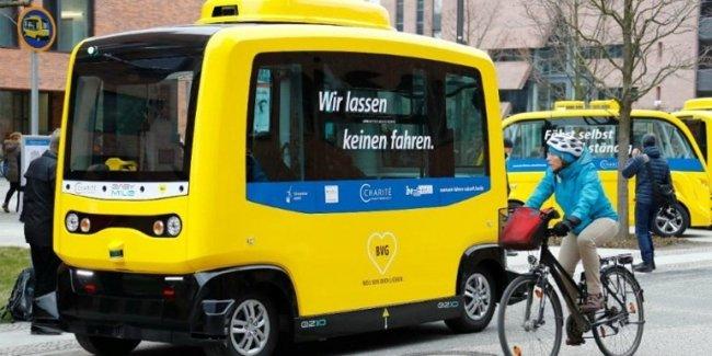 В Берлине приступили к тестированию автономного микроавтобуса