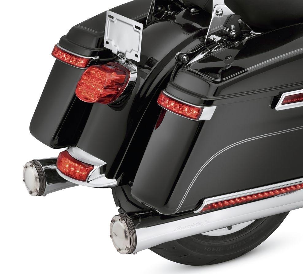 Более 12 000 мотоциклов Harley-Davidson отзывают из-за отсутствия отражателей