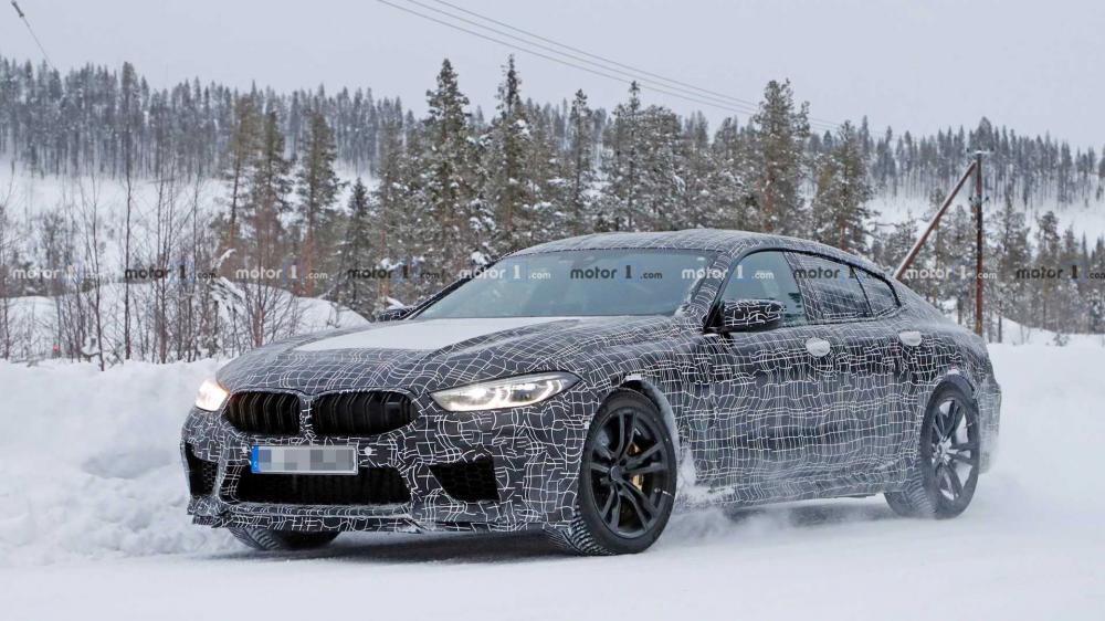 Шпионские фото BMW M8 Gran Coupe