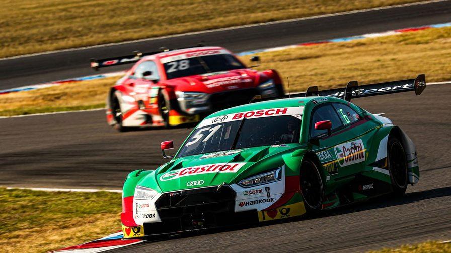 Нико Мюллер победил в субботней гонке DTM на Лаузицринге