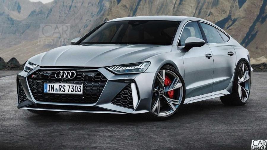 Посмотрите на эскизы нового Audi RS7