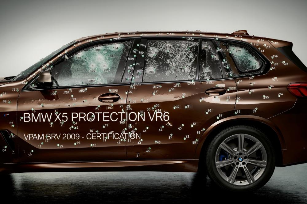 2019 BMW X5 Protection VR6 после испытаний