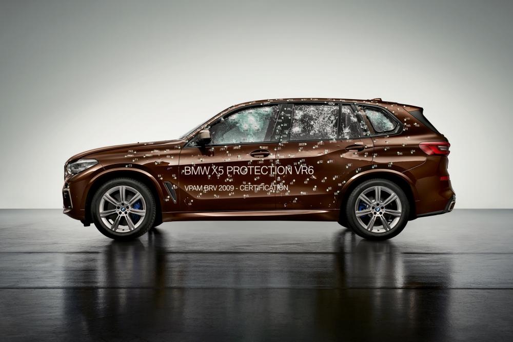2019 BMW X5 Protection VR6 после испытаний