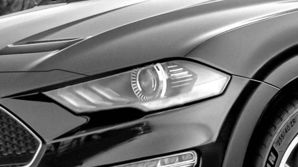 Эскиз кроссовера Ford Mustang