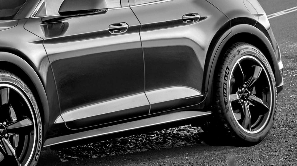Эскиз кроссовера Ford Mustang