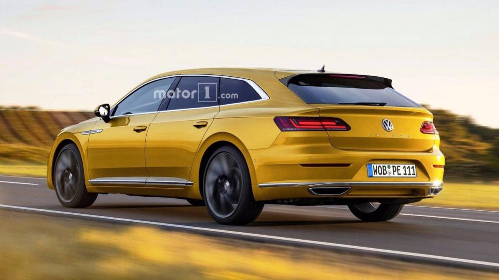 Volkswagen Arteon превратится в изящный универсал