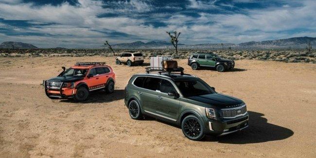 На 30 000 вседорожников Kia Telluride перепутали ремни