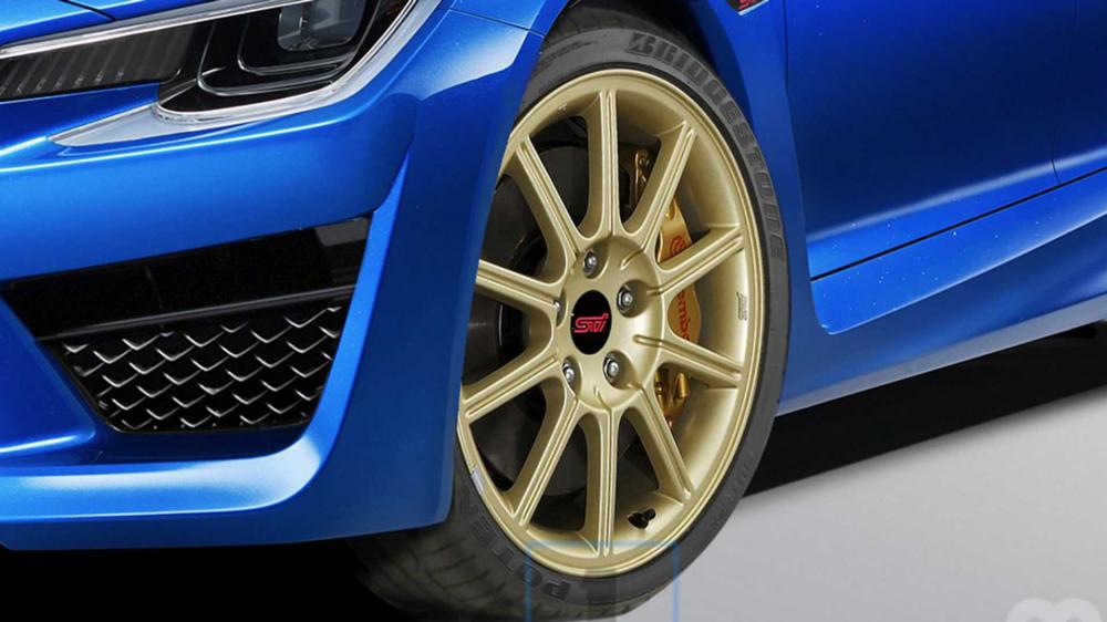 Рендеры новой Subaru WRX STi