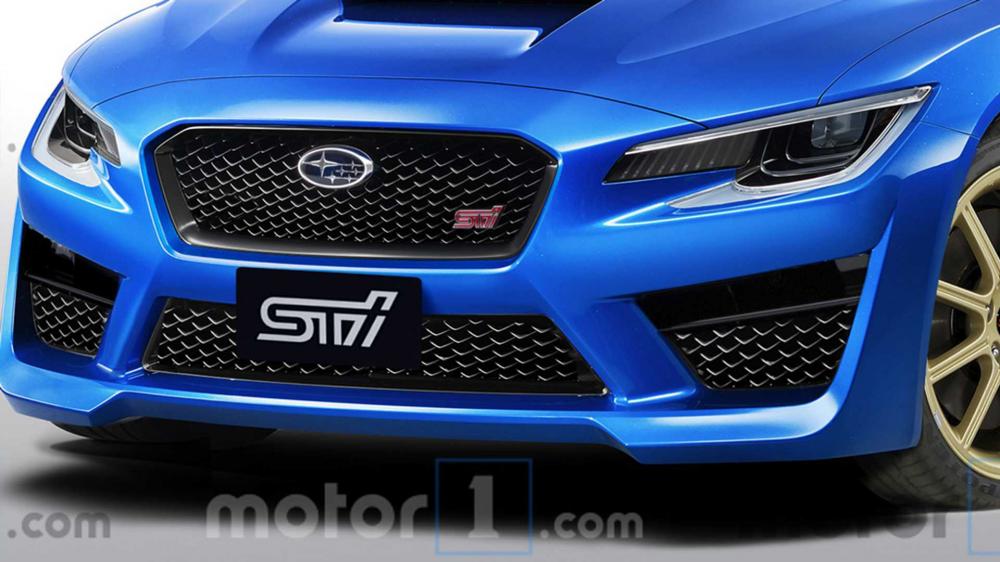 Рендеры новой Subaru WRX STi