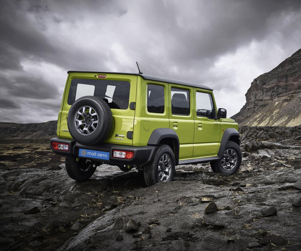 Не хотите представить себе пятидверный Suzuki Jimny?
