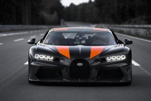 Bugatti Chiron Prototype Speed Record