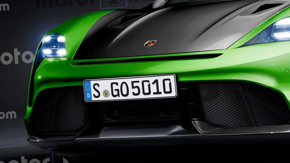 Рендеры Porsche Taycan GT2