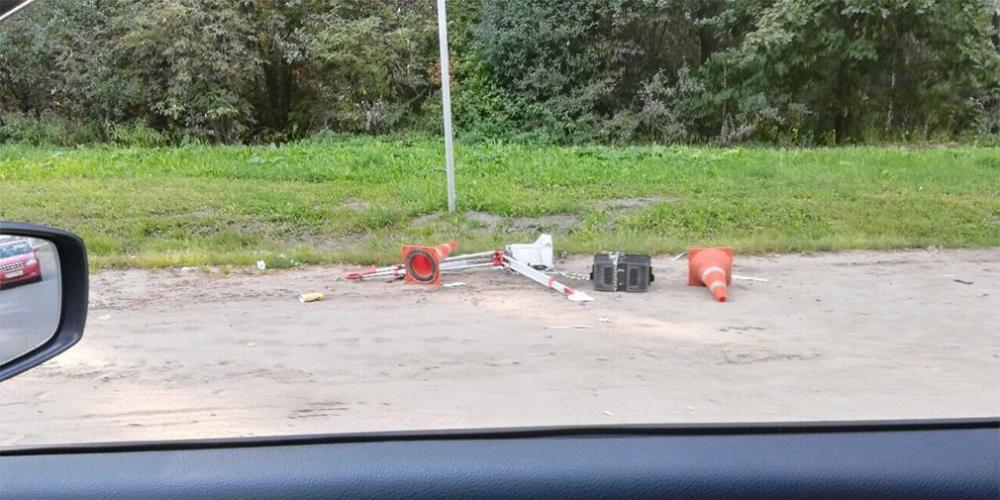 Власти рассказали, как накажут сбившего камеру водителя